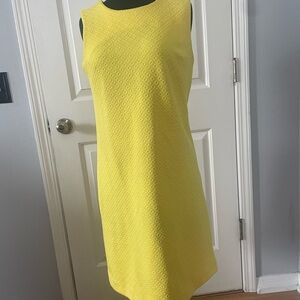 COPY - Tommy Hilfiger Bright Yellow Textured Dress  Size 8